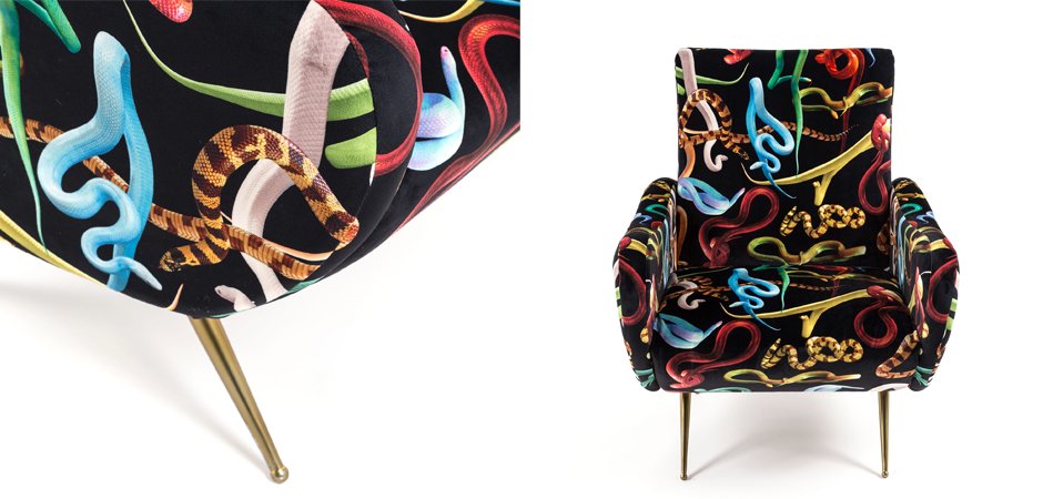 Кресло Seletti Armchair Snakes Design: Toiletpaper Кресло Seletti Armchair Snakes Design: Toiletpaper - Loft-Concept в Самаре