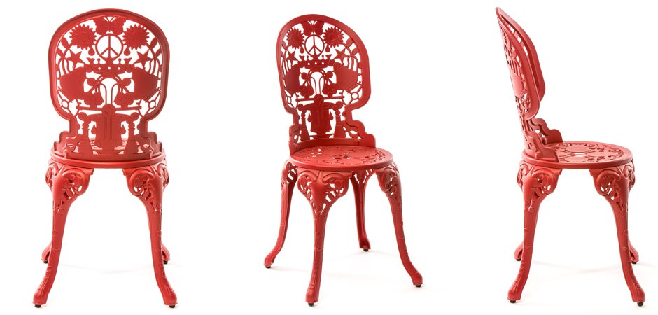Стул Seletti Industry Collection ALUMINIUM CHAIR – RED Стул Seletti Industry Collection ALUMINIUM CHAIR – RED - Loft-Concept в Самаре