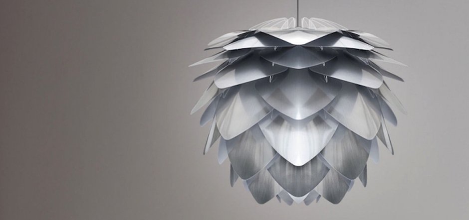 Подвесной светильник Pine cone Steel 34 - фото №1