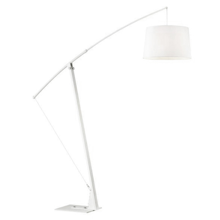 Торшер Floor Lamp Colin white Белый в Самаре | Loft Concept 