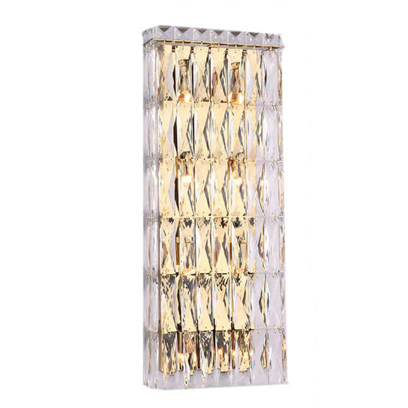 Бра Crystal Regena Gold Wall Lamp 8 Золотой Прозрачный (Transparent) в Самаре | Loft Concept 