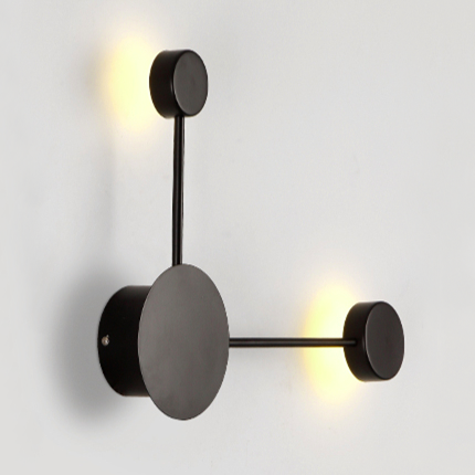 Бра Pin Wall Light 2 Черный в Самаре | Loft Concept 