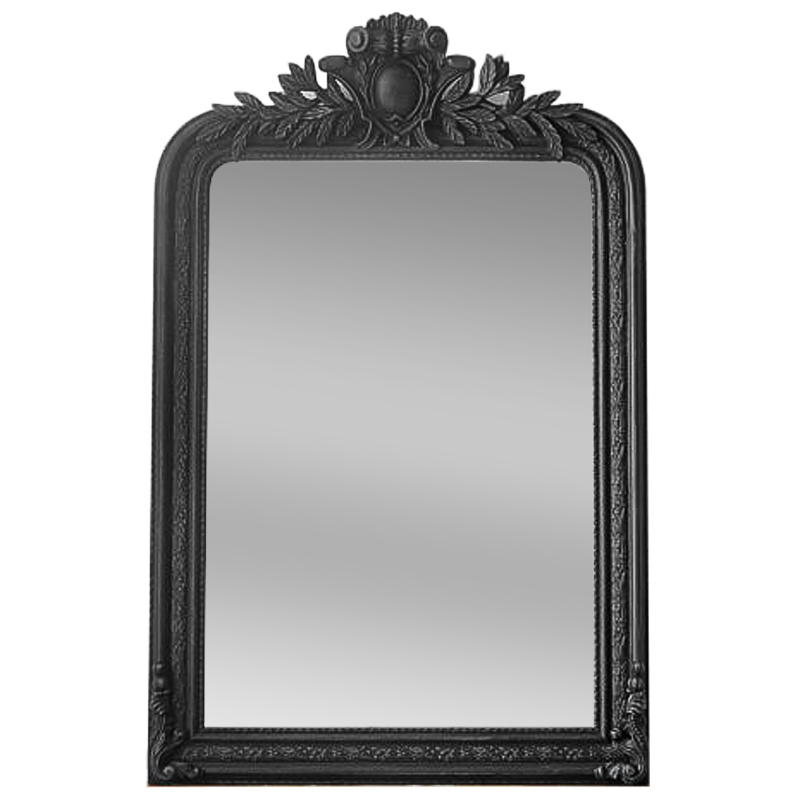 Зеркало Polastron Mirror Black Винтажный черный в Самаре | Loft Concept 