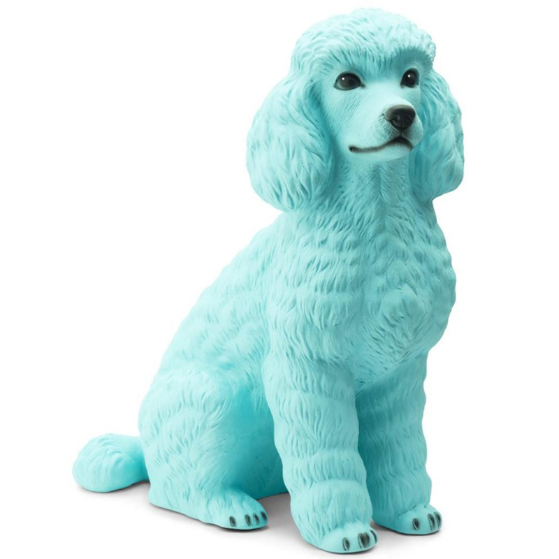 Статуэтка Abhika Poodle Bisc. Turquoise Бирюзовый в Самаре | Loft Concept 