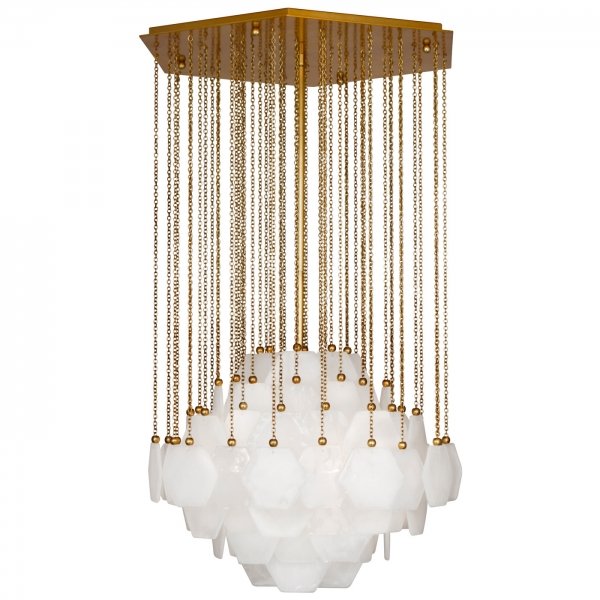 Люстра Jonathan Adler VIENNA LARGE CHANDELIER Латунь в Самаре | Loft Concept 