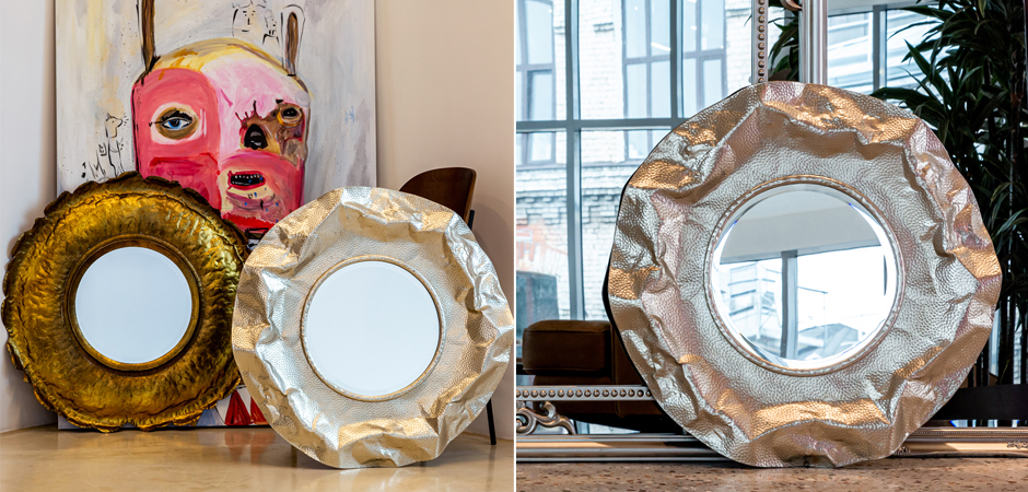 Зеркало Chlodio Silver Mirror Зеркало Chlodio Silver Mirror - Loft-Concept в Самаре