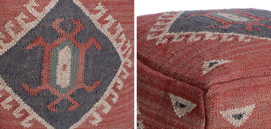 Пуф KELIM Pattern Rhombus Пуф KELIM Pattern Rhombus - Loft-Concept в Самаре