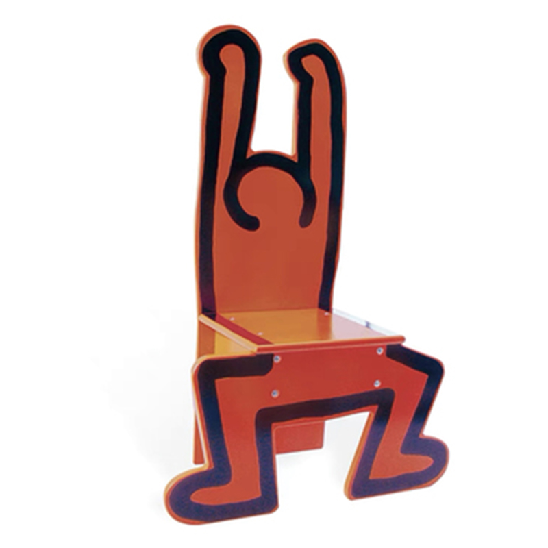 Детский стул Chaise Keith Haring Dancer Vilac Красный Красный в Самаре | Loft Concept 