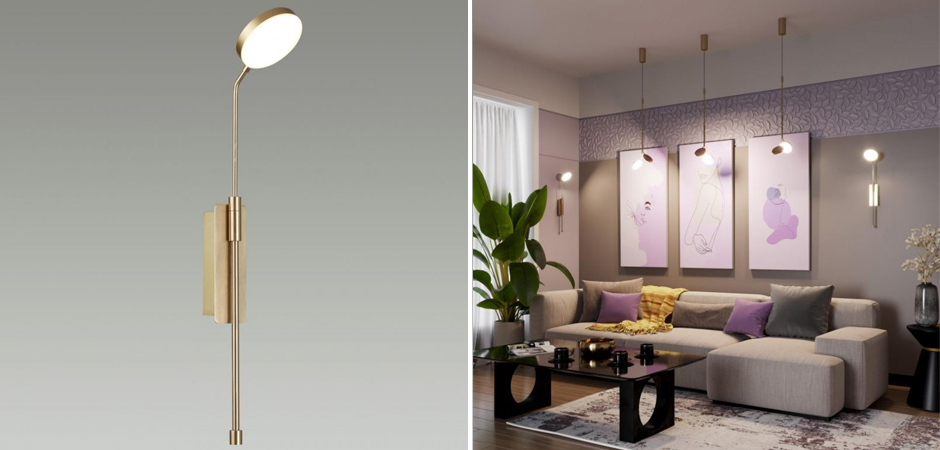 Бра Maxine Light Золотое Бра Maxine Light Золотое - Loft-Concept в Самаре