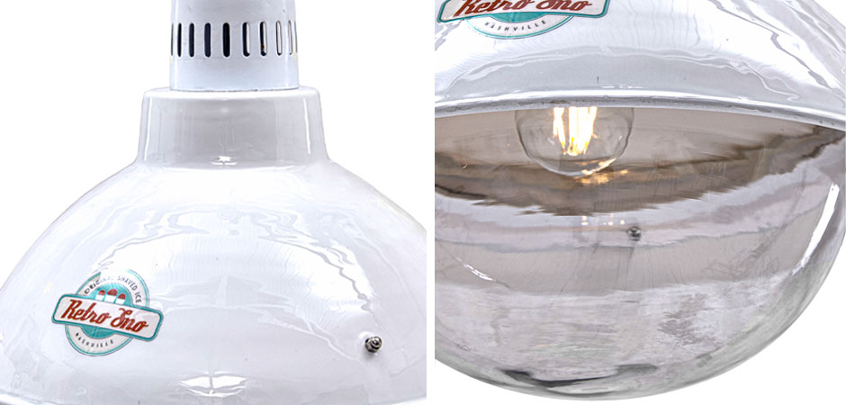 Подвесной светильник Visor Loft White Pendant Подвесной светильник Visor Loft White Pendant - Loft-Concept в Самаре