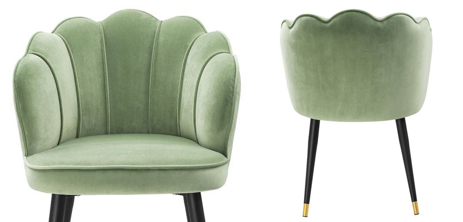 Стул Eichholtz Dining Chair Bristol pistache green Стул Eichholtz Dining Chair Bristol pistache green - Loft-Concept в Самаре
