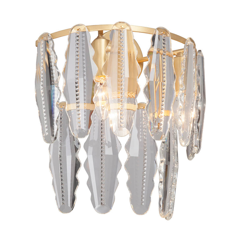 Бра Maogan Textured Sconce Золотой Прозрачный (Transparent) в Самаре | Loft Concept 