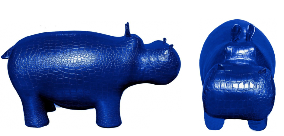 Пуф Бегемот Poof Hippo blue - Loft-Concept в Самаре