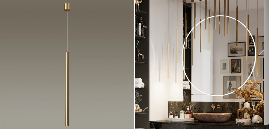 Подвесной светильник Trumpet Tube Gold Подвесной светильник Trumpet Tube Gold - Loft-Concept в Самаре