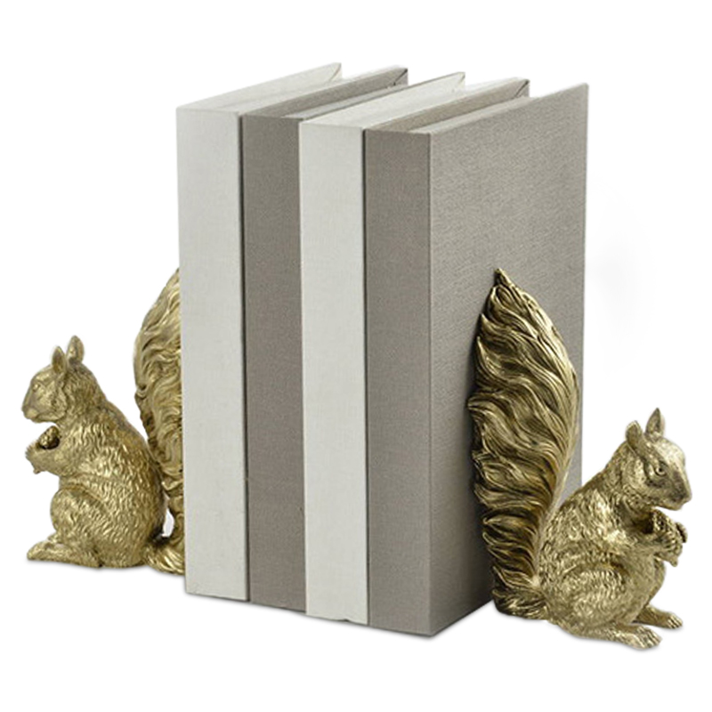 Держатель для книг Squirrel Book Holder Золотой в Самаре | Loft Concept 