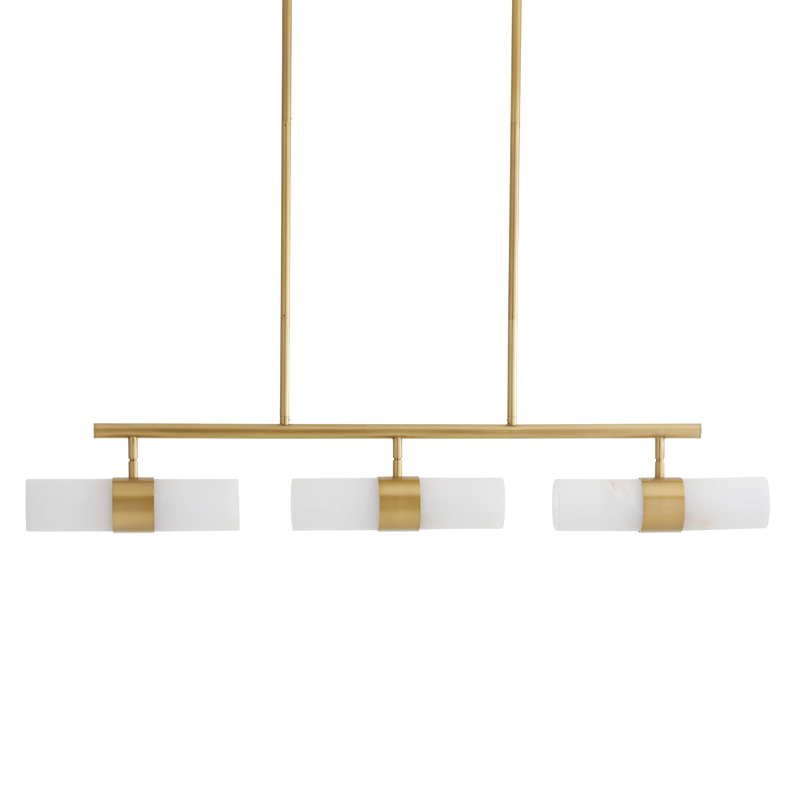 Люстра Arteriors TIPTON CHANDELIER Золотой Белый в Самаре | Loft Concept 