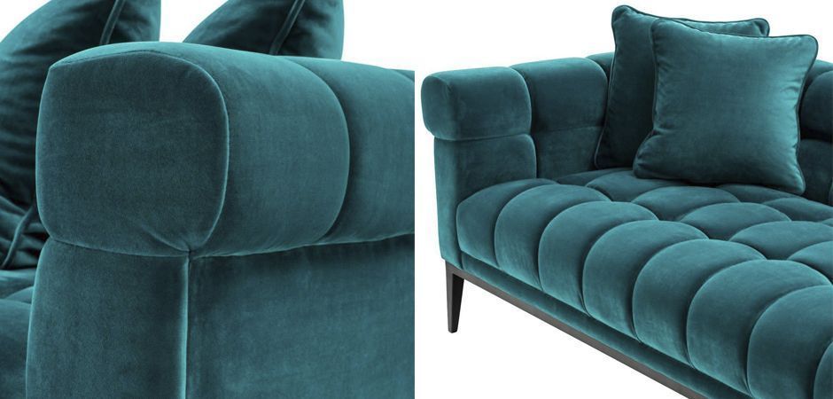 Диван Eichholtz Sofa Aurelio sea green Диван Eichholtz Sofa Aurelio sea green - Loft-Concept в Самаре