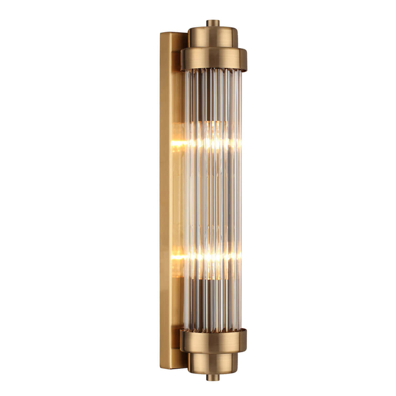 Бра Dirck Glass TUBE Sconce Bronze Бронза в Самаре | Loft Concept 