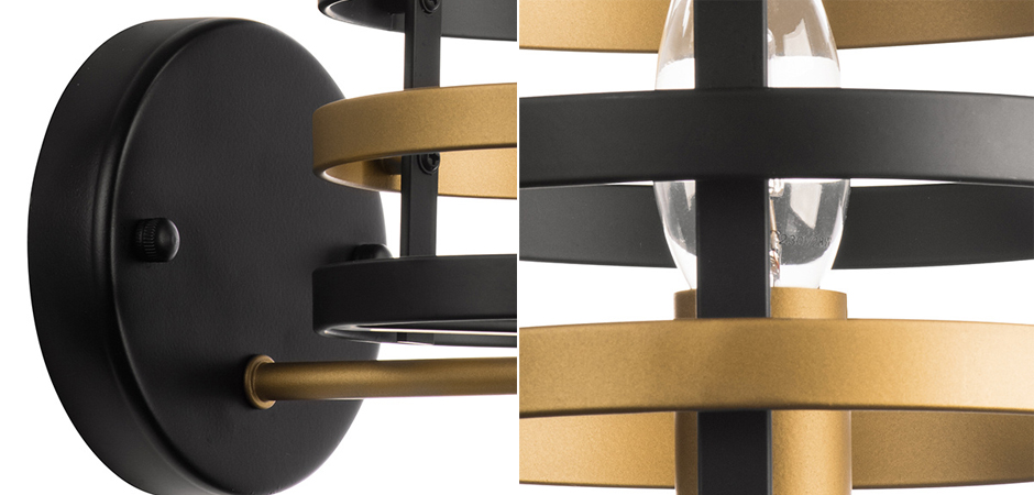 Бра Gold Stripes Sconces Бра Gold Stripes Sconces - Loft-Concept в Самаре