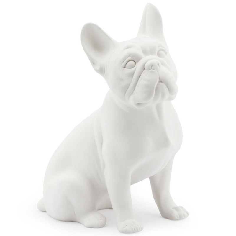 Статуэтка Abhika French Bulldog White Белый в Самаре | Loft Concept 