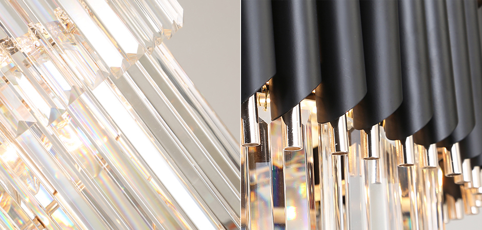 Люстра Empire Large Cascading Chandelier Black Rectangular Crystal Люстра Empire Large Cascading Chandelier Black Rectangular Crystal - Loft-Concept в Самаре