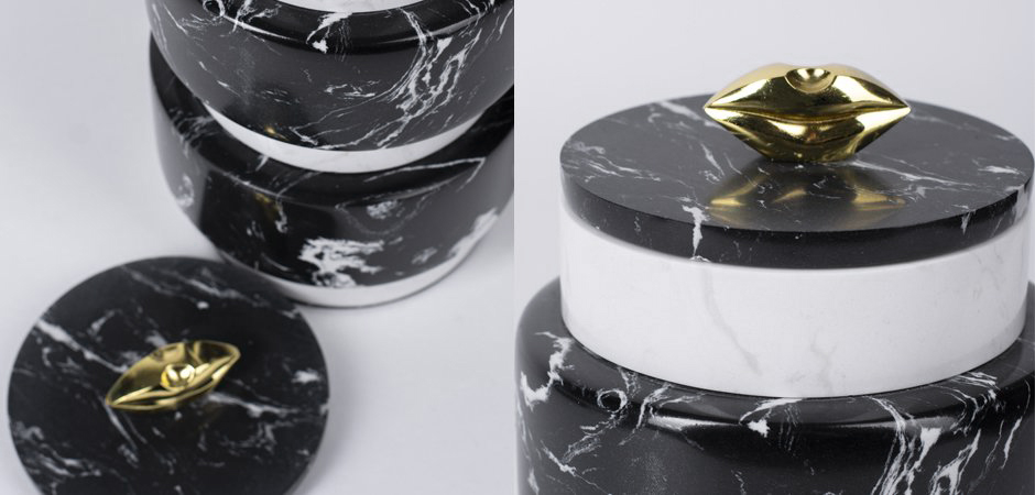 Kelly Wearstler LARGE MELANGE JAR Kelly Wearstler LARGE MELANGE JAR - Loft-Concept в Самаре