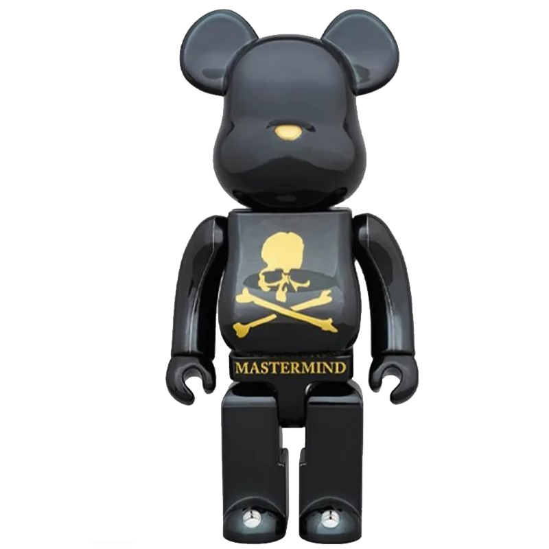 Статуэтка Bearbrick Black Mastermind Черный в Самаре | Loft Concept 