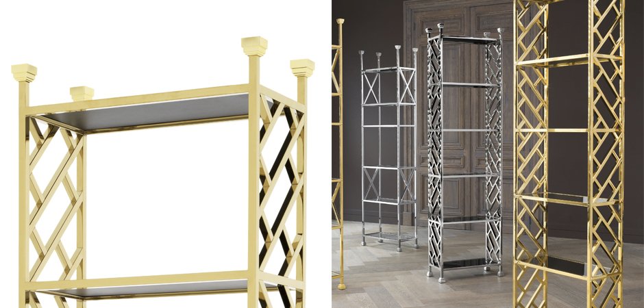 Стеллаж Eichholtz Cabinet Skyler Стеллаж Eichholtz Cabinet Skyler - Loft-Concept в Самаре