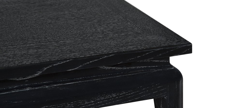 Кофейный стол Black Curved Coffee Table Кофейный стол Black Curved Coffee Table - Loft-Concept в Самаре