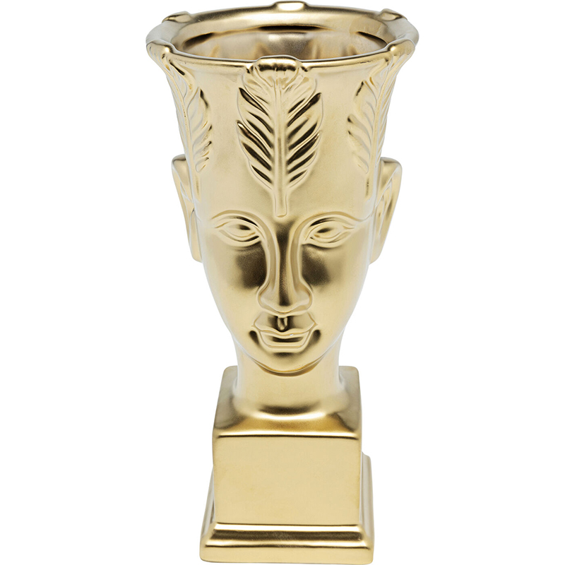 Ваза Golden Face Vase 26 Золотой в Самаре | Loft Concept 