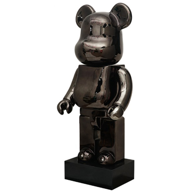 Статуэтка Bearbrick Black on stand Черный в Самаре | Loft Concept 