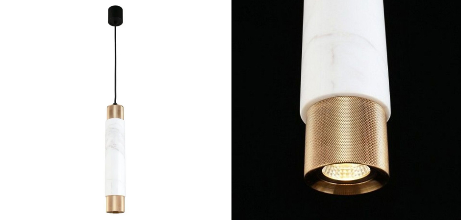 Подвесной светильник Cocktail Tube Бронзовый Подвесной светильник Cocktail Tube Бронзовый - Loft-Concept в Самаре
