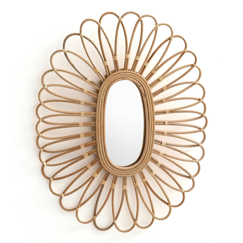 Зеркало Mirror Rattan Oval  в Самаре | Loft Concept 