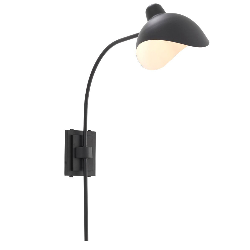 Бра Wall Lamp Pelham Black Черный в Самаре | Loft Concept 