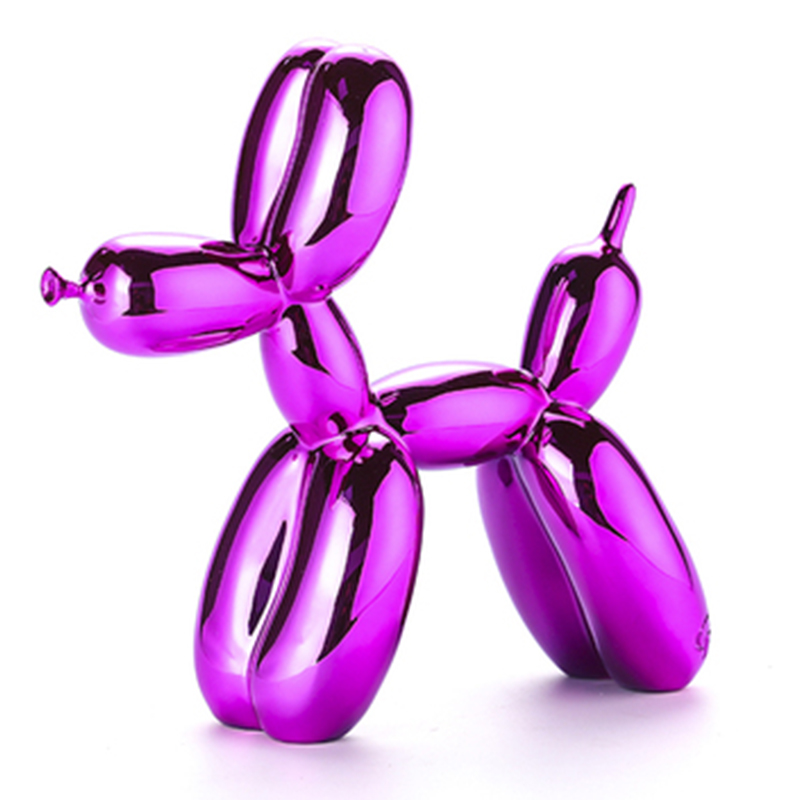 Статуэтка Jeff Koons Balloon Dog medium Purple Пурпурно-фиолетовый в Самаре | Loft Concept 