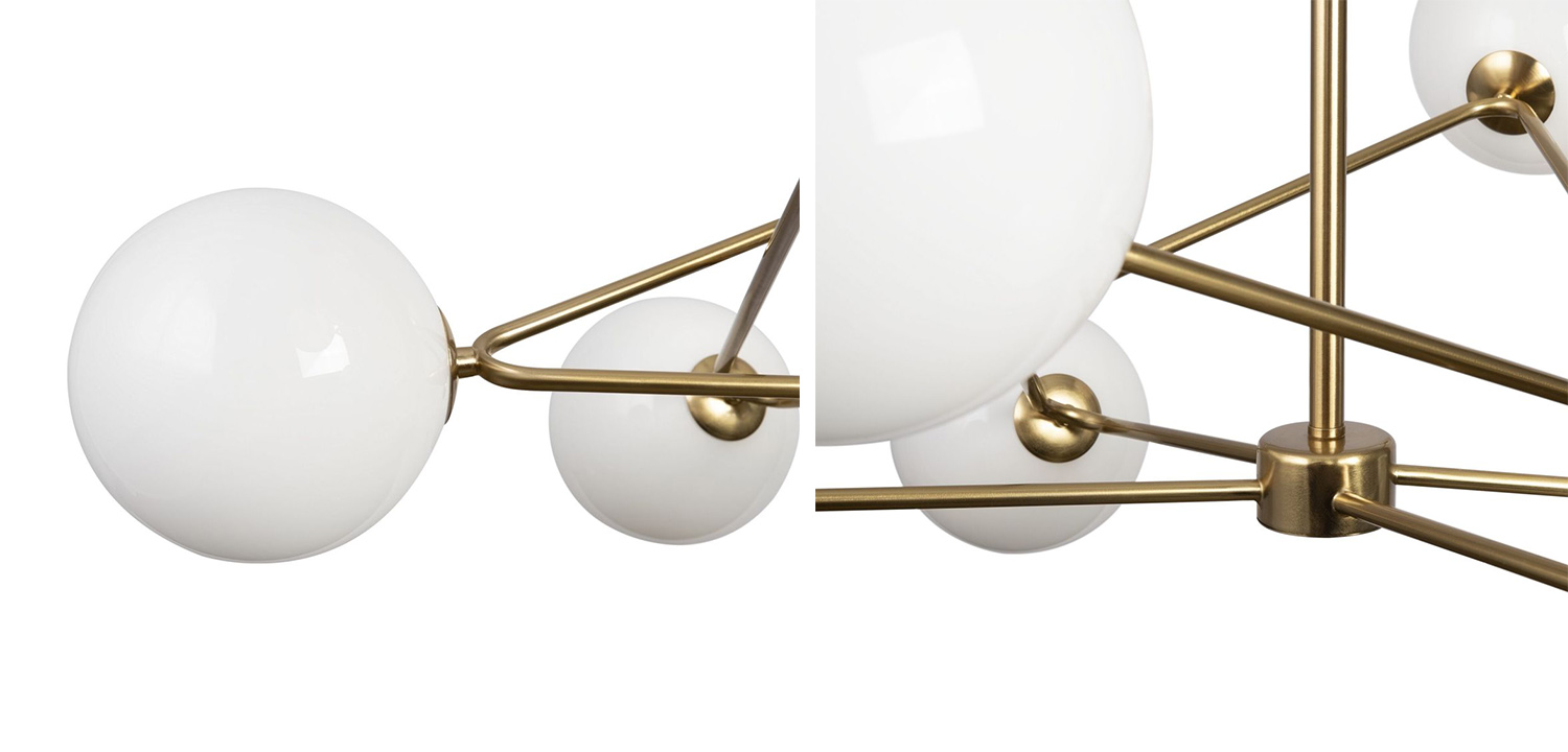 Люстра Chandelier Constellation Orbs White - фото №1