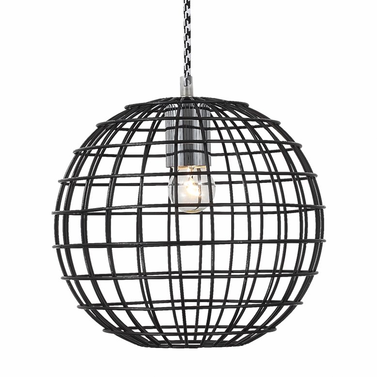 Люстра Iron Farm Cage Pendant Black Черный в Самаре | Loft Concept 