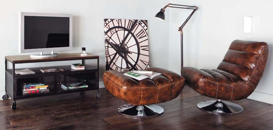Тумба в стиле Индастриал на колёсах Industrial Bar Oak Chest mini Тумба в стиле Индастриал на колёсах Industrial Bar Oak Chest mini - Loft-Concept в Самаре