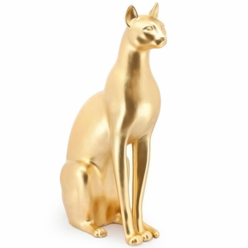 Статуэтка Abhika Egyptian Cat Gold Золотой в Самаре | Loft Concept 