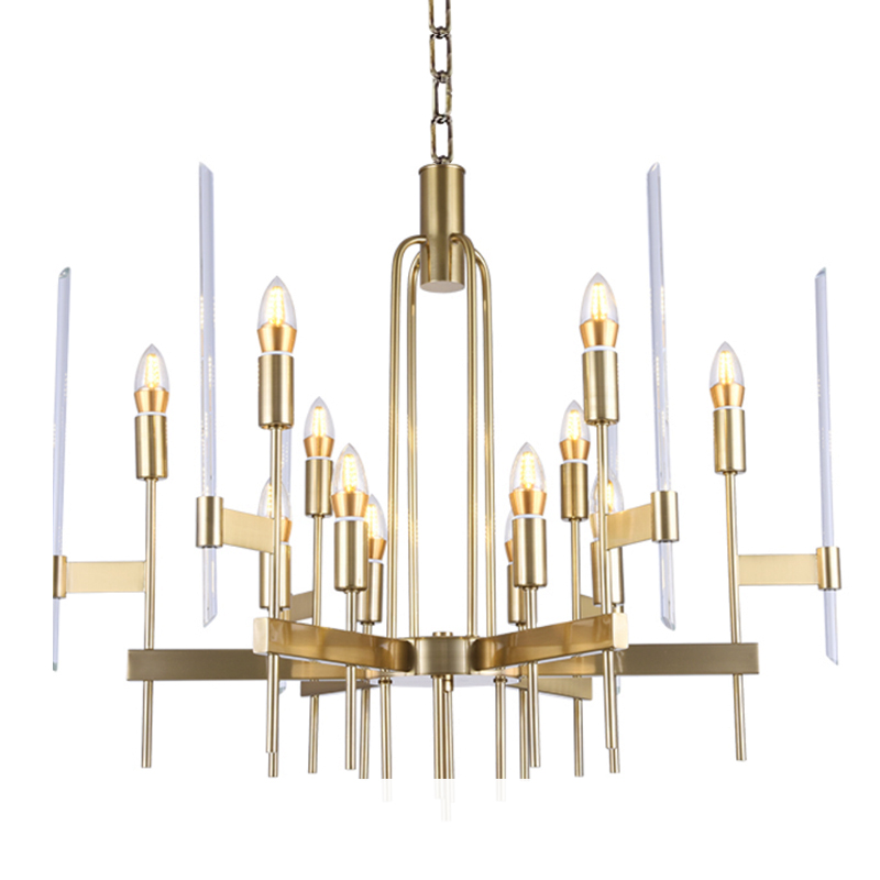 Bari Light Chandelier Aged Brass Золотой в Самаре | Loft Concept 