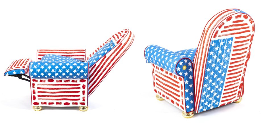 Кресло Seletti Lazy Painter USA Кресло Seletti Lazy Painter USA - Loft-Concept в Самаре