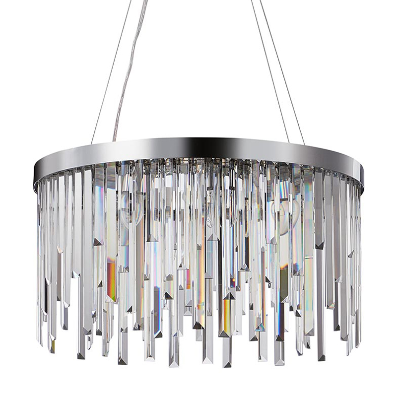 Люстра Bennett Chandelier chrome 60 Хром Прозрачный в Самаре | Loft Concept 