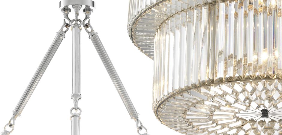 Люстра Chandelier Infinity Double Nickel Люстра Chandelier Infinity Double Nickel - Loft-Concept в Самаре