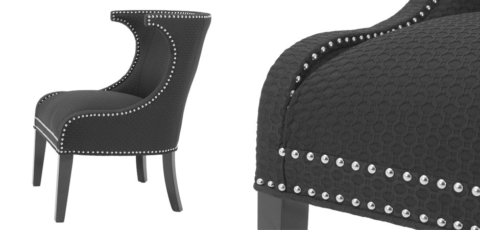Кресло Eichholtz Chair Elson black Кресло Eichholtz Chair Elson black - Loft-Concept в Самаре