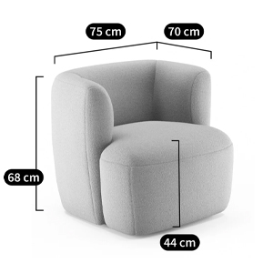 Кресло Ivy Boucle Collection Armchair в Самаре