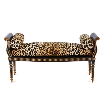 Оттоманка Attina Leopard Bench Мульти в Самаре | Loft Concept 