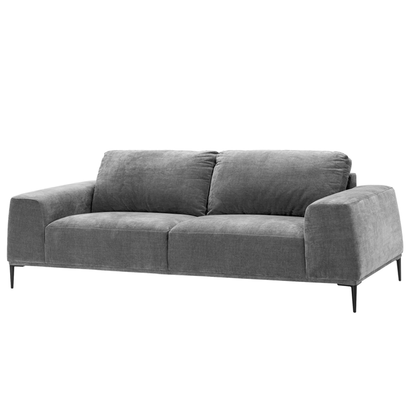 Диван Eichholtz Sofa Montado grey Серый Черный в Самаре | Loft Concept 