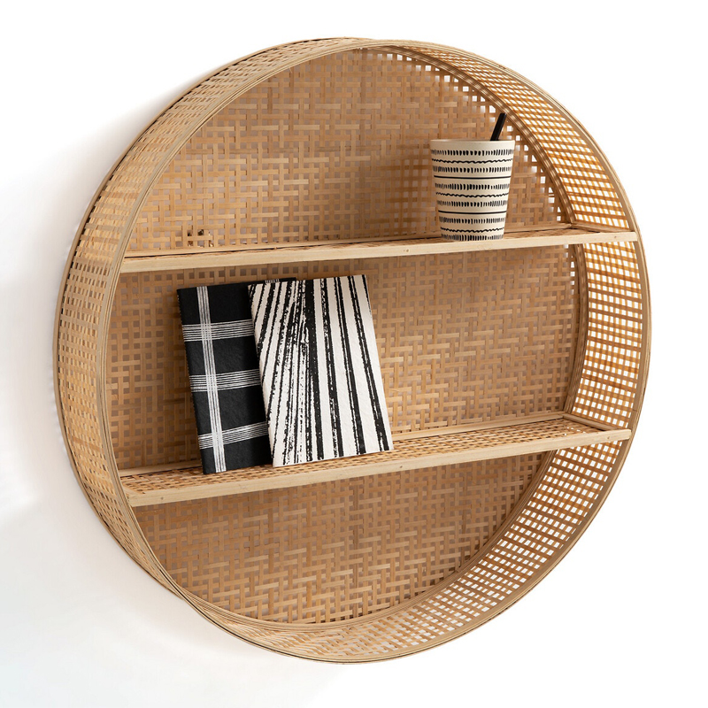 Полка Wicker Bamboo Shelf cells  в Самаре | Loft Concept 