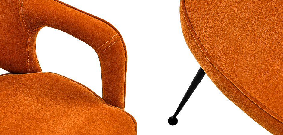 Стул Taube Stool Orange - фото №1