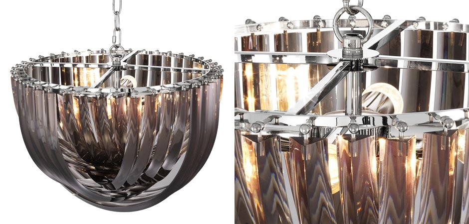 Люстра Chandelier Murano Smoke 50 Люстра Chandelier Murano Smoke 50 - Loft-Concept в Самаре